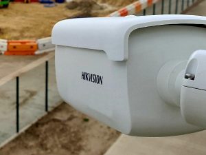 site camera monitoring construction plant