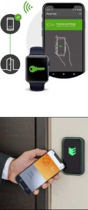 building access using smartphone and smart watch